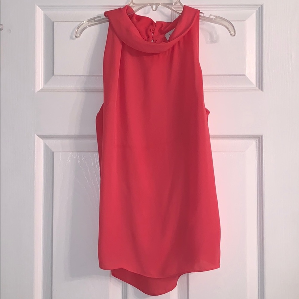 Laundry Bright Coral Halter Tank